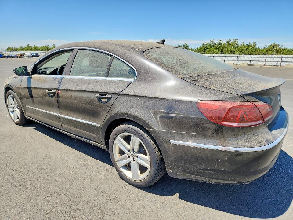 2015 Volkswagen Passat cc VIN WVWBP7AN8FE827179 COPART salvage auction — MECHANICAL, Ca - Dis/Dlr/Exp Only Clean Title, sold $1,869 on 2026-07-23 (photo 2)