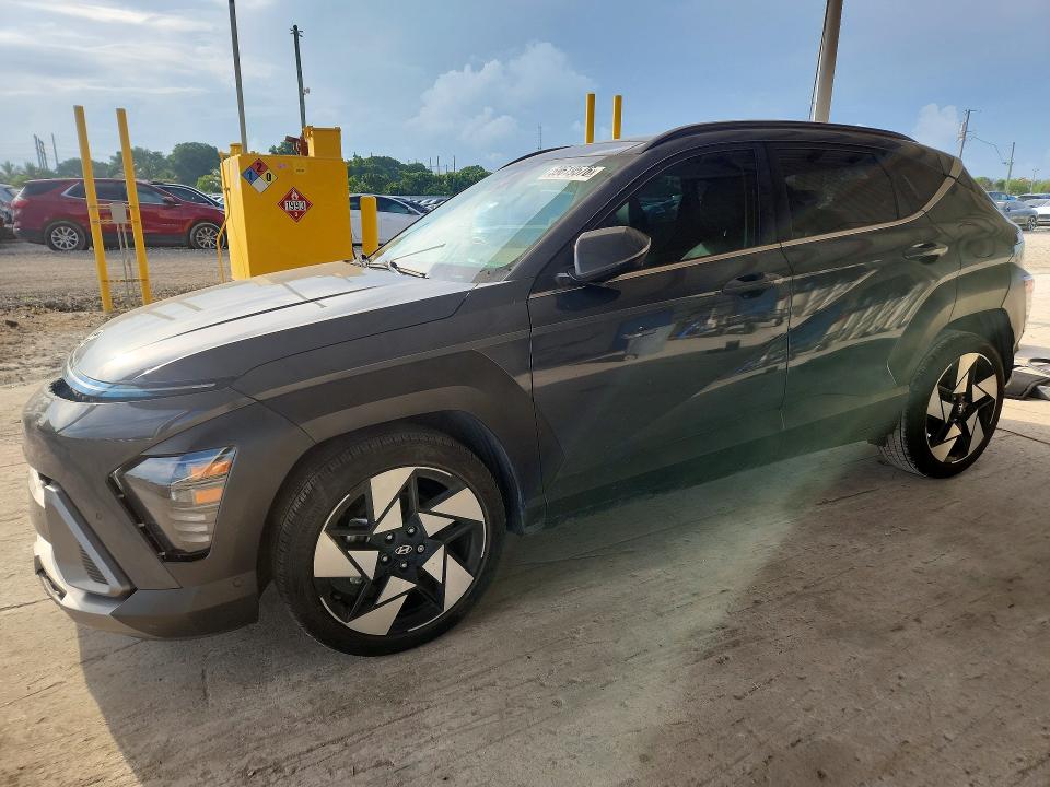 2024 Hyundai Kona VIN KM8HE3A34RU122604 — COPART salvage auction photo