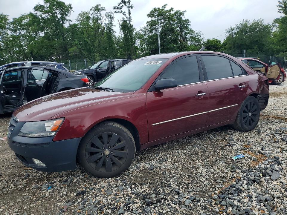 2009 Hyundai Sonata VIN 5NPEU46C79H524877 COPART salvage auction — REAR END, Md - Cert Of Salvage > 75% Damage, sold $125 on 2026-07-23 (photo 1)