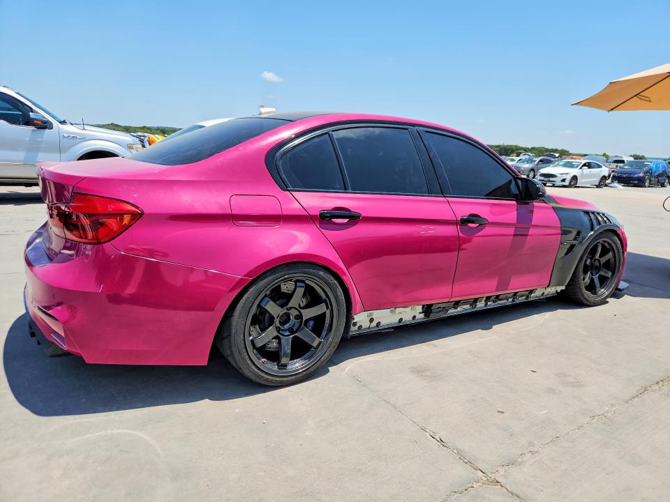 2016 BMW M3 VIN WBS8M9C5XG5D31311 COPART salvage auction — NORMAL WEAR, TX - CERTIFICATE OF TITLE, sold $600 on 2026-07-27 (photo 3)