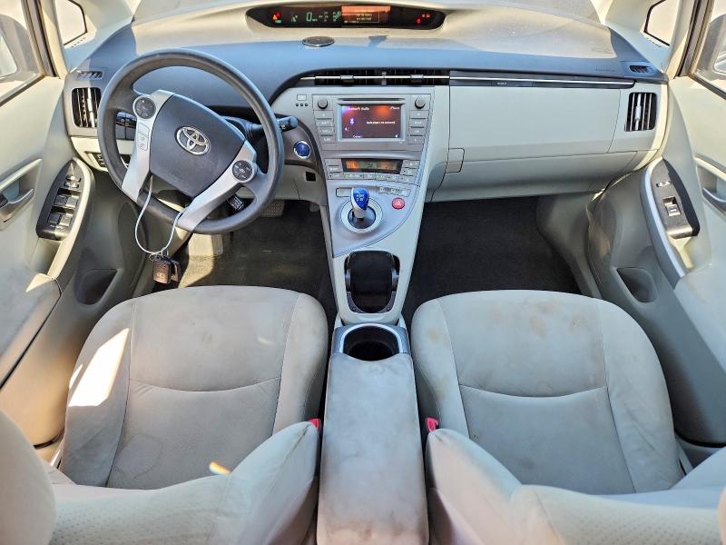 2012 Toyota Prius VIN JTDKN3DU2C1568483 COPART salvage auction — FRONT END, Ok - Cert Of Title-Salvage, sold $925 on 2026-07-15 (photo 8)