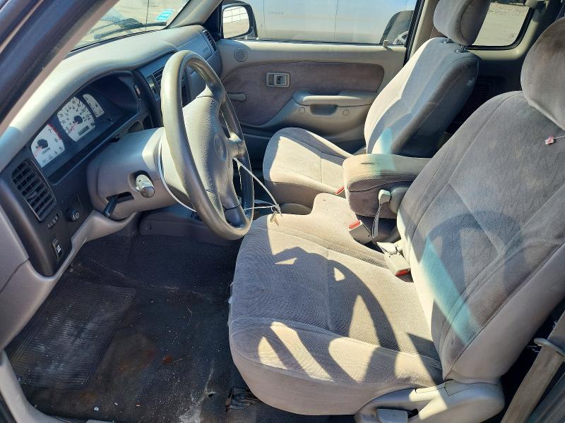 2001 Toyota Tacoma VIN 5TEWN72N61Z864033 COPART salvage auction — FRONT END, Me - Certificate Of Title, sold $400 on 2026-07-31 (photo 7)