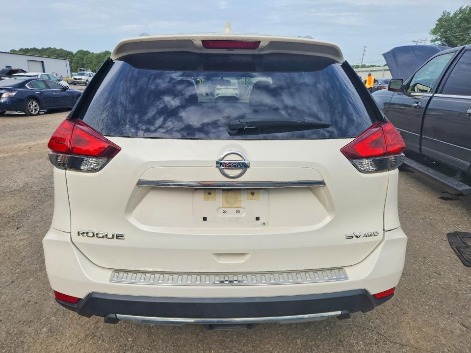 2017 Nissan Rogue VIN JN8AT2MV6HW284003 COPART salvage auction — SIDE, LA - CERT OF TITLE-SALVAGE, sold $10 on 2026-07-30 (photo 7)