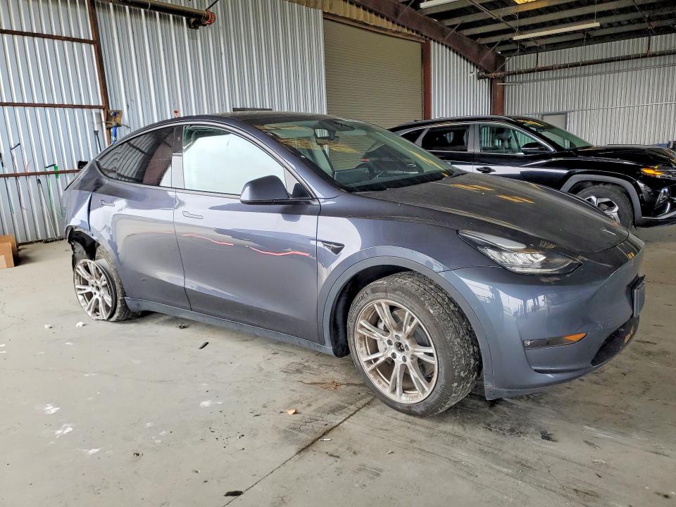 2023 Tesla Model y VIN 7SAYGDEE6PF599866 COPART salvage auction — REAR END, Ca - Salvage Certificate, sold $7,200 on 2026-07-16 (photo 4)
