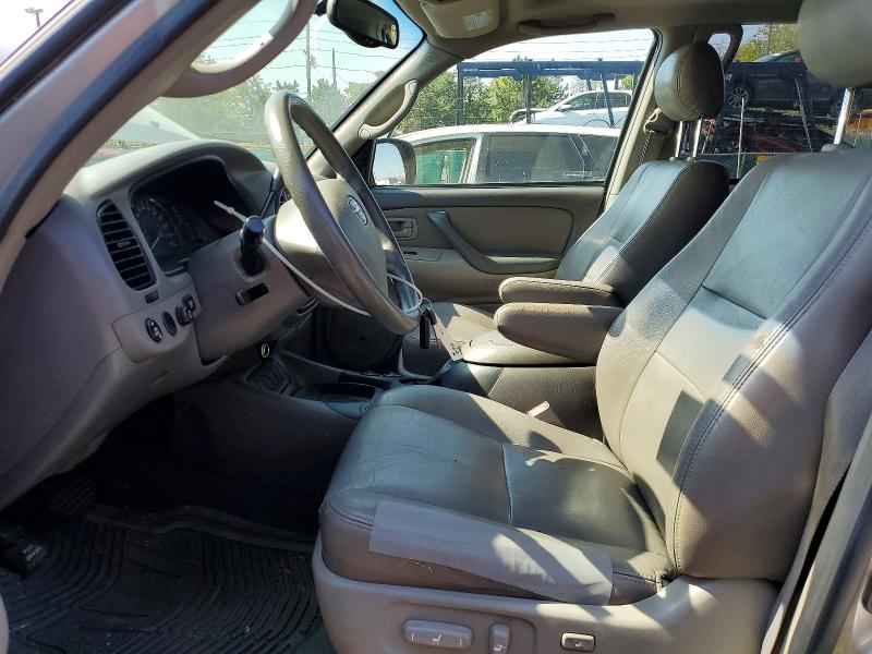 2005 Toyota Sequoia VIN 5TDBT44A85S240704 COPART salvage auction — FRONT END, Co - Public - Salvage Title, sold $275 on 2026-07-28 (photo 7)
