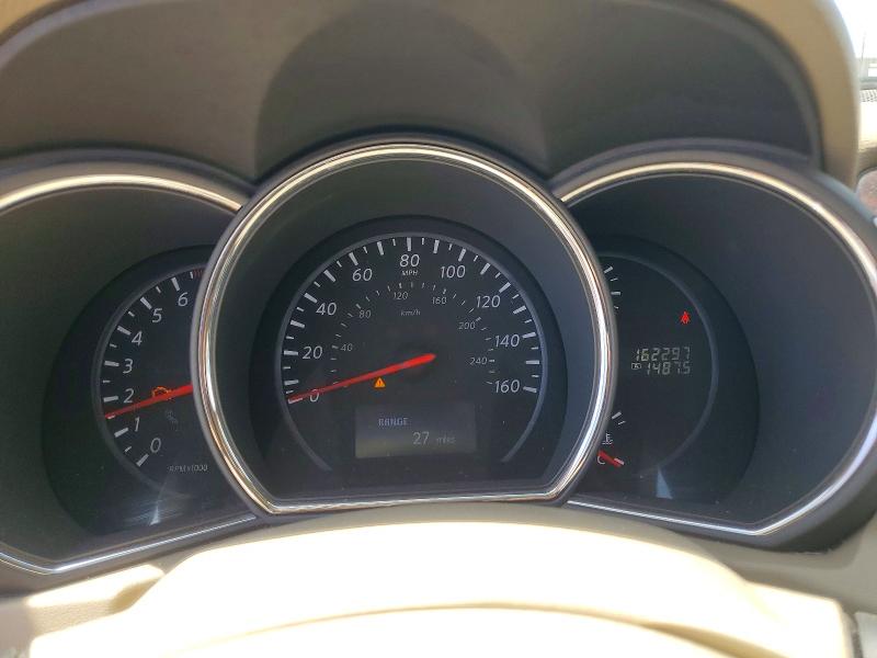 2014 Nissan Murano VIN JN8AZ1MWXEW519516 COPART salvage auction — MINOR DENT/SCRATCHES, Id - Certificate Of Title, sold $300 on 2026-07-29 (photo 9)
