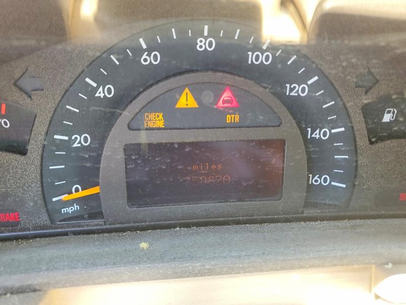 2002 Mercedes-benz C class VIN WDBRF61J12E001887 COPART salvage auction — REAR END, Al - Cert Of Title-Salvage Title, sold $225 on 2026-07-28 (photo 9)