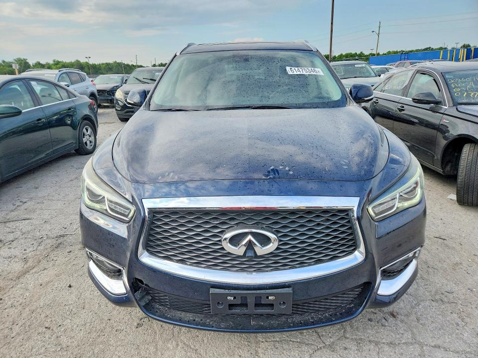 2018 Infiniti Qx60 VIN 5N1DL0MM5JC527114 COPART salvage auction — MECHANICAL, In - Certificate Of Title, sold $1,250 on 2026-07-31 (photo 5)
