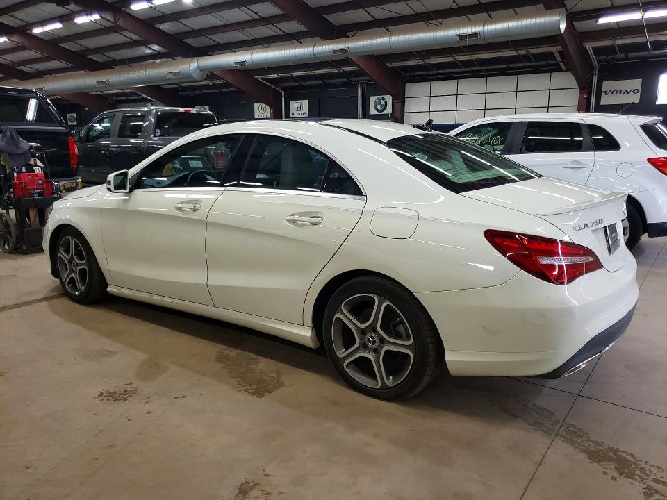 2018 Mercedes-benz Cla-class VIN WDDSJ4EB6JN534119 COPART salvage auction — FRONT END, PA - CERT OF TITLE (P), sold $5,300 on 2026-07-23 (photo 2)