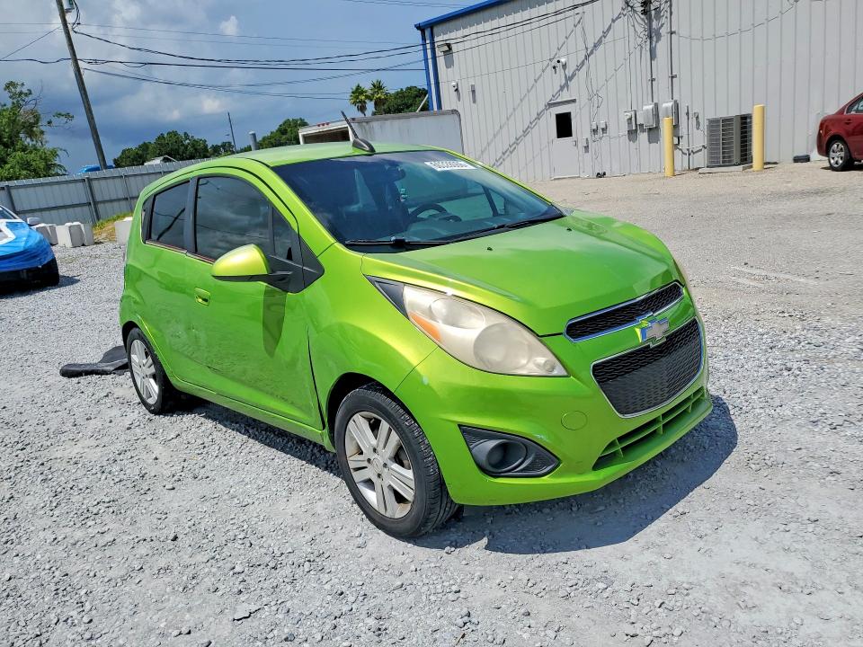 2015 Chevrolet VIN KL8CB6S98FC809123 COPART salvage auction — SIDE, Fl - Certificate Of Title, sold $525 on 2026-07-17 (photo 4)