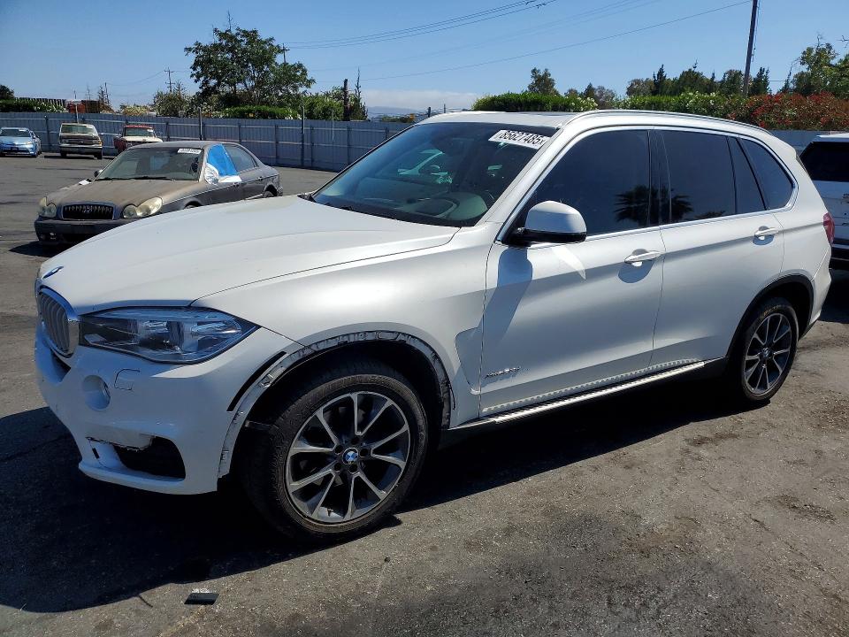 2014 BMW X5 VIN 5UXKS4C51E0J96490 COPART salvage auction — UNDERCARRIAGE, Ca - Salvage Certificate, sold $5,500 on 2026-07-16 (photo 1)