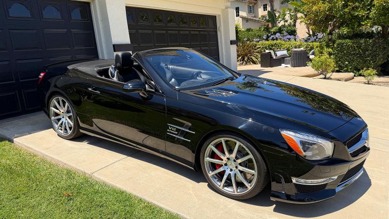 2014 Mercedes-benz Sl-klasse amg VIN WDDJK7KA5EF023037 COPART salvage auction — MECHANICAL, Ca - Dis/Dlr/Exp Only Salvage Cert (P), sold $30,000 on 2026-07-28 (photo 1)