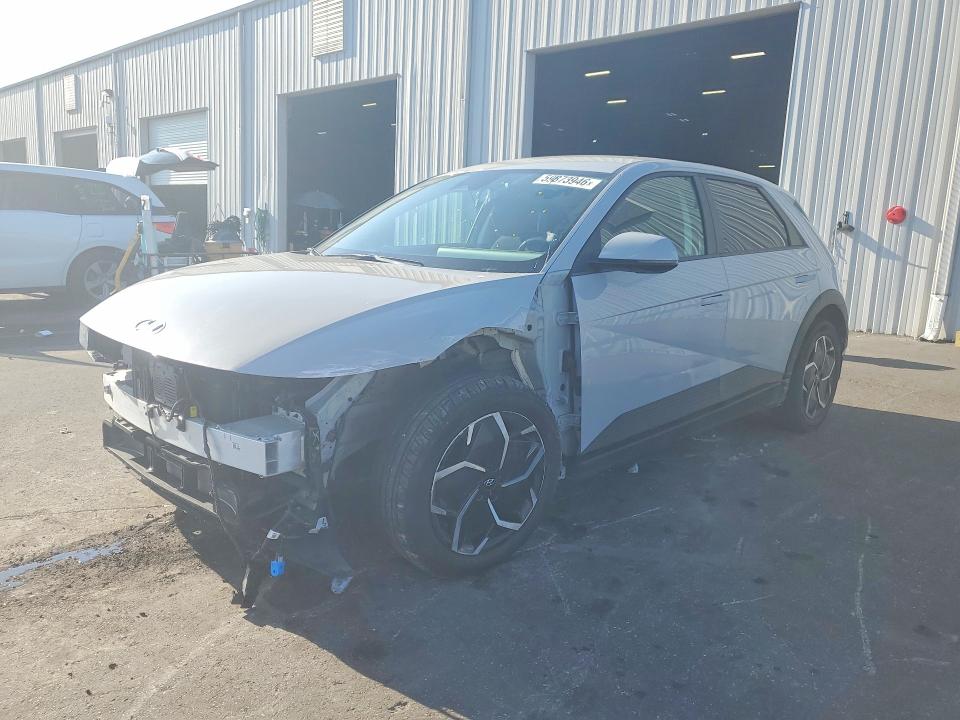 2023 Hyundai Ioniq VIN KM8KM4AE1PU153242 COPART salvage auction — FRONT END, Fl - Certificate Of Destruction, sold $9,300 on 2026-07-15 (photo 1)