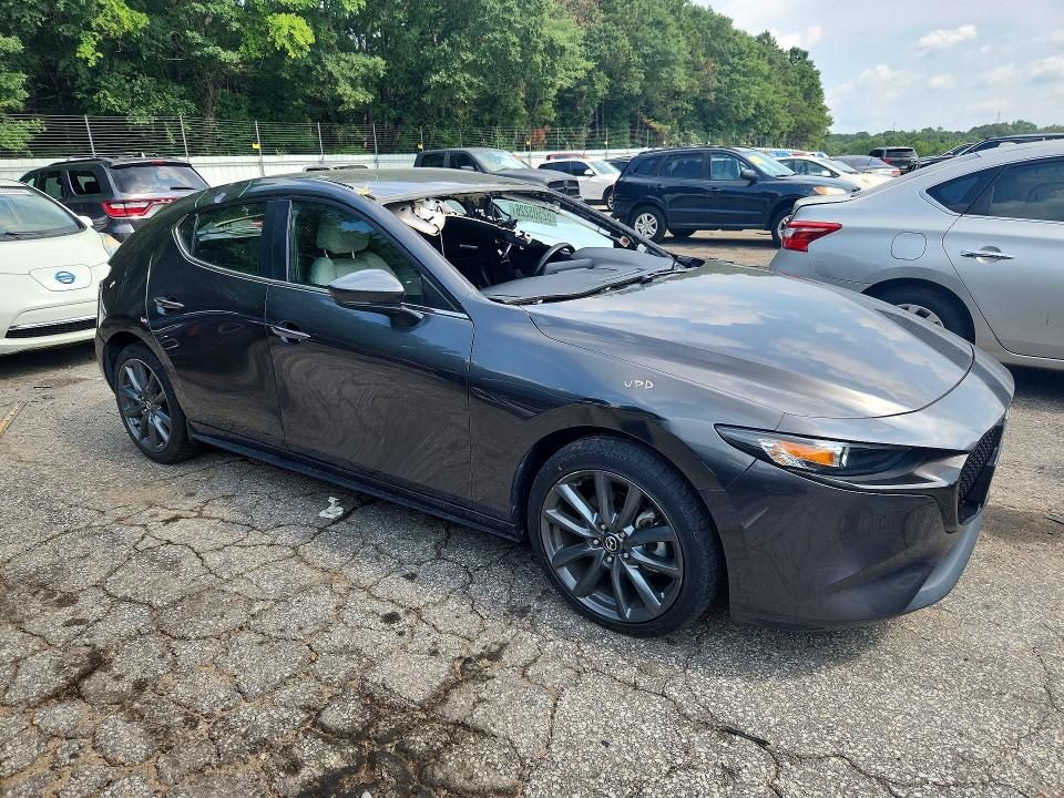 2019 Mazda 3 VIN JM1BPBMM2K1122756 COPART salvage auction — ALL OVER, Ga - Cert Of Title-Salvage, sold $4,800 on 2026-07-31 (photo 4)