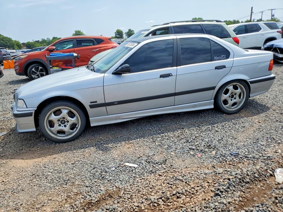 1998 BMW M3 VIN WBSCD9324WEE08267 COPART salvage auction — MECHANICAL, Nj - Certificate Of Title (P), sold $5,800 on 2026-07-31 (photo 1)