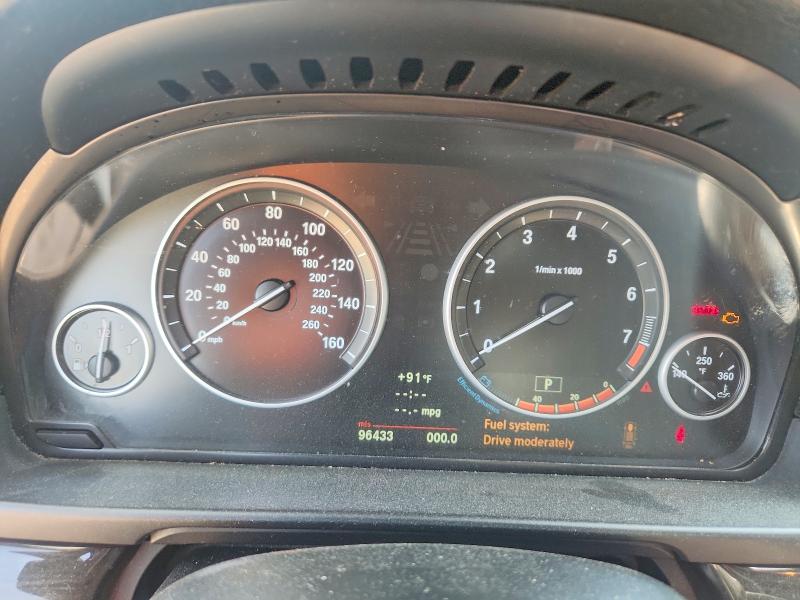 2013 BMW 5er VIN WBAXH5C53DD109897 COPART salvage auction — MECHANICAL, Md - Cert Of Salvage > 75% Damage, sold $400 on 2026-07-30 (photo 9)