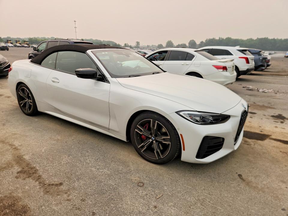 2021 BMW M4 VIN WBA53AT03MCH02364 COPART salvage auction — MINOR DENT/SCRATCHES, Nj - Cert Of Title-Salvage, sold $17,600 on 2026-07-28 (photo 4)