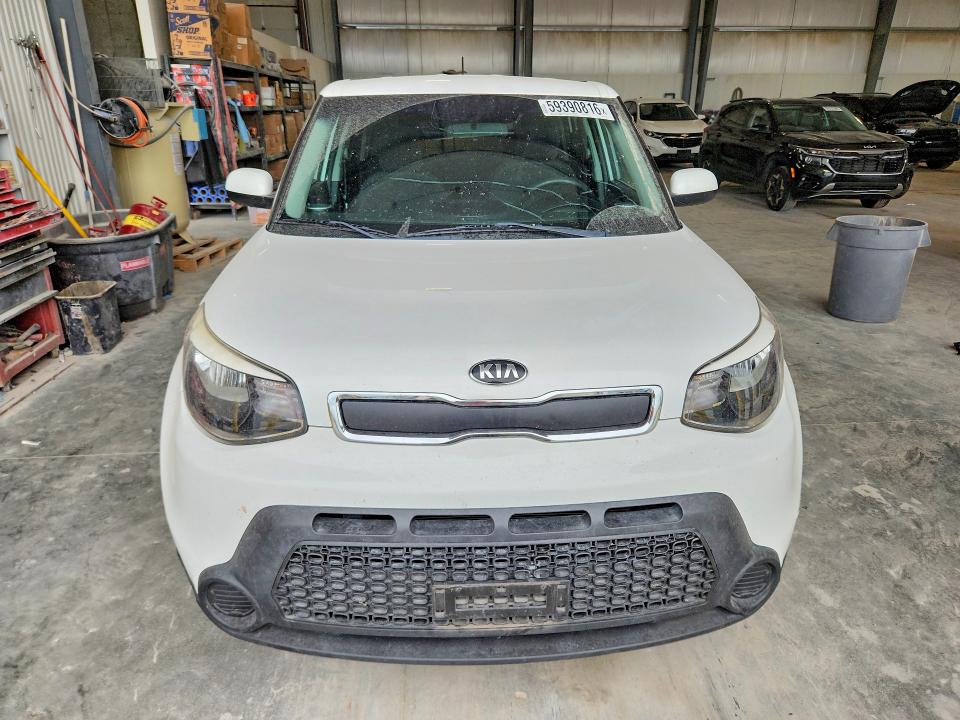 2015 Kia Soul VIN KNDJN2A20F7170506 COPART salvage auction — HAIL, Ne - Cert Of Title-Salvage, sold $1,000 on 2026-07-21 (photo 5)