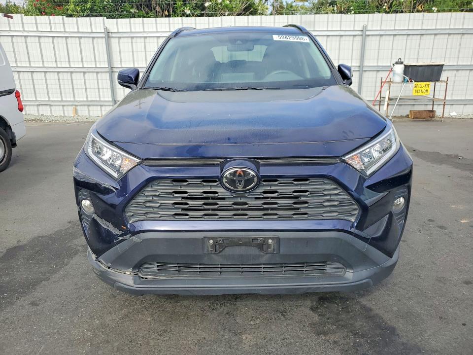 2019 Toyota Rav 4 VIN JTMW1RFV7KJ016319 COPART salvage auction — REAR END, Ca - Salvage Certificate, sold $8,300 on 2026-07-21 (photo 5)