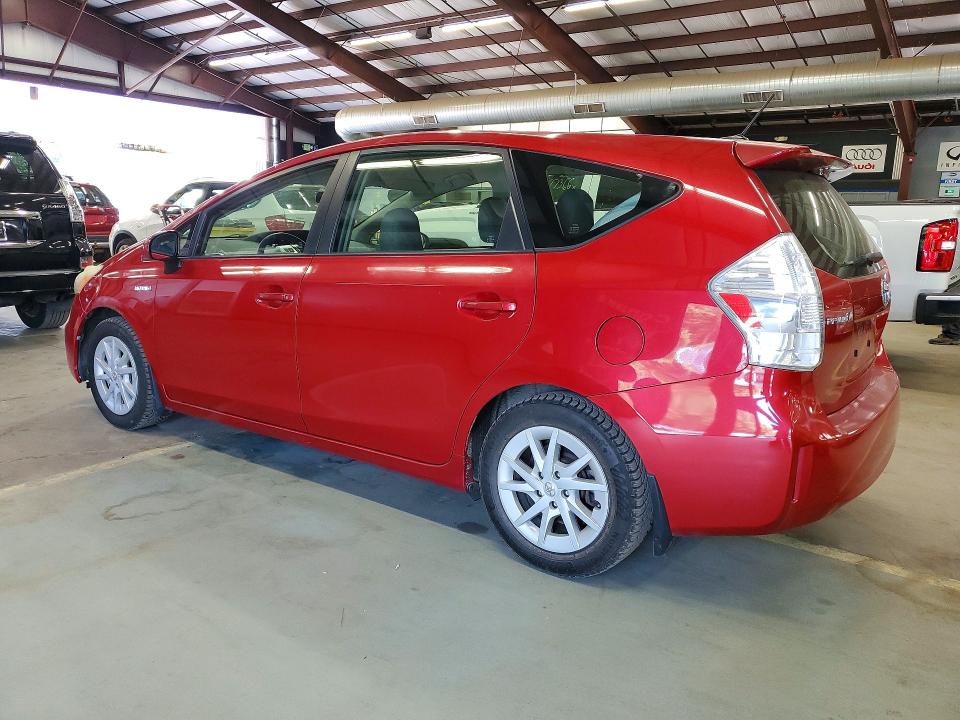 2013 Toyota Prius v VIN JTDZN3EU4D3190475 COPART salvage auction — MINOR DENT/SCRATCHES, Vt - Certificate Of Title (P), sold $6,700 on 2026-07-22 (photo 2)