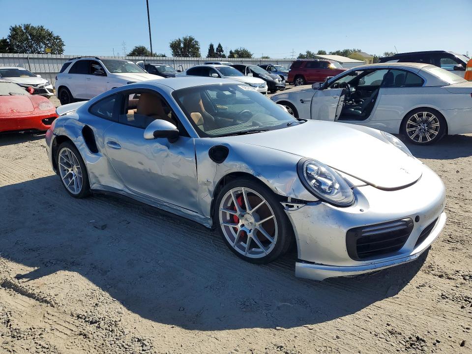 2017 Porsche 911 VIN WP0AD2A93HS166823 COPART salvage auction — FRONT END, Fl - Certificate Of Destruction (P), sold $24,900 on 2026-08-11 (photo 4)