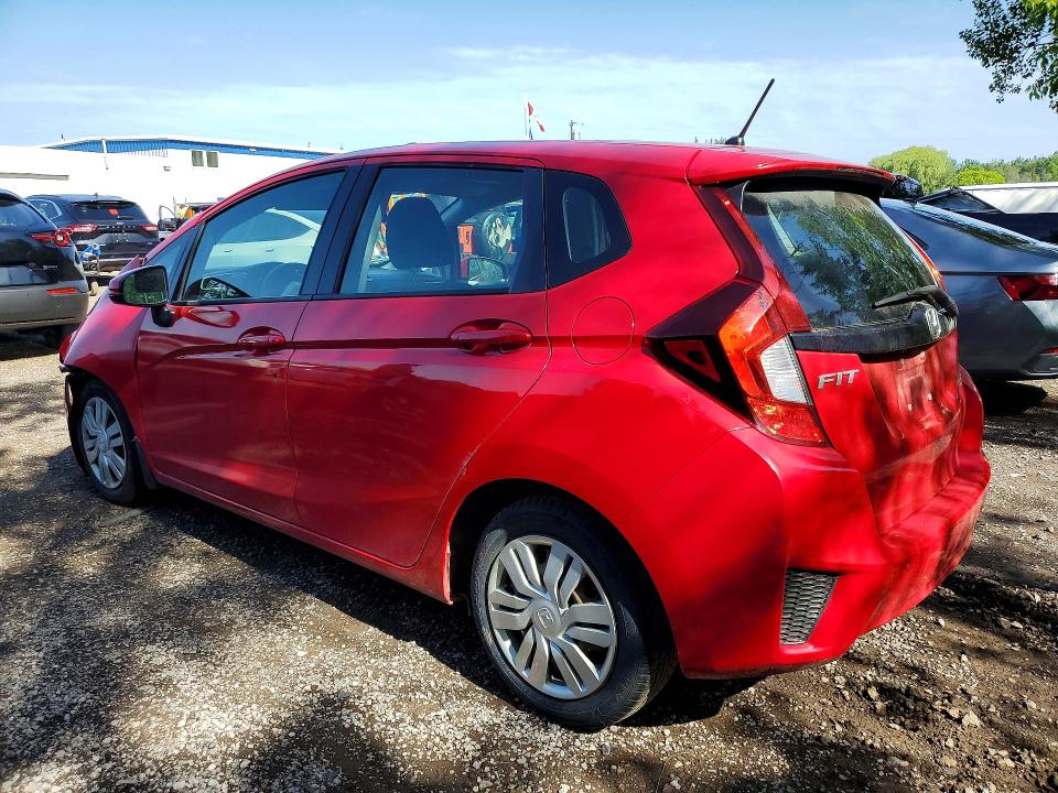 2015 Honda Fit VIN 3HGGK5H53FM112126 COPART salvage auction — FRONT END, ON - PERMIT NO BRAND - UNFIT, sold $200 on 2026-07-28 (photo 2)