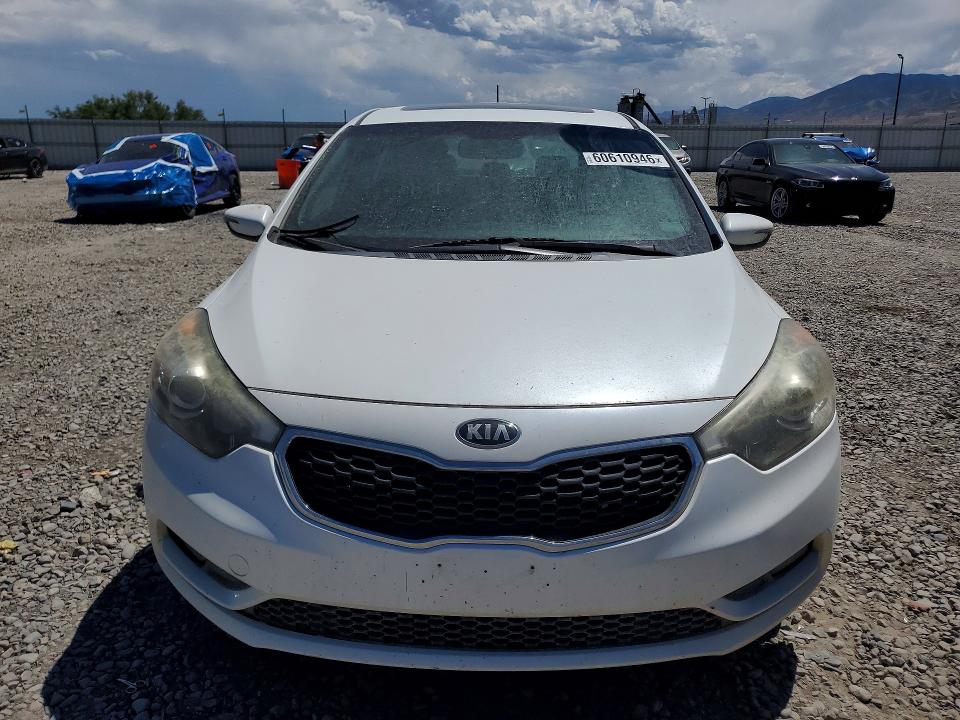 2014 Kia Forte VIN KNAFX5A83E5171761 COPART salvage auction — FRONT END, UT - CERTIFICATE OF TITLE, sold $1,450 on 2026-07-14 (photo 5)