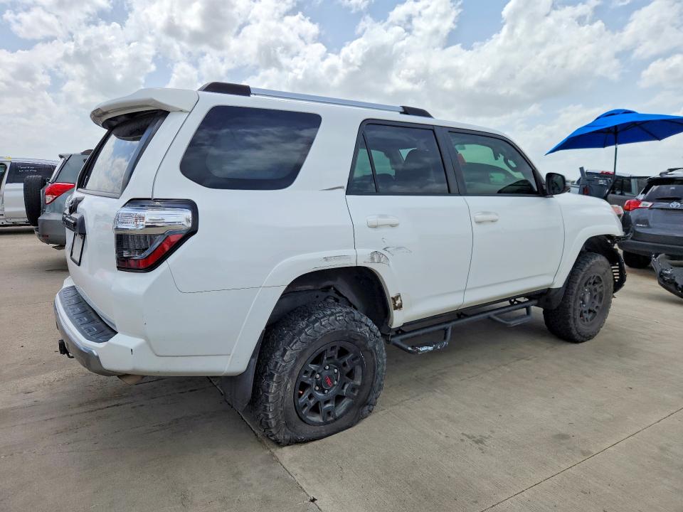 2016 Toyota 4runner VIN JTEBU5JR1G5385262 COPART salvage auction — FRONT END, TX - SALVAGE VEHICLE TITLE (P), sold $7,600 on 2026-07-23 (photo 3)