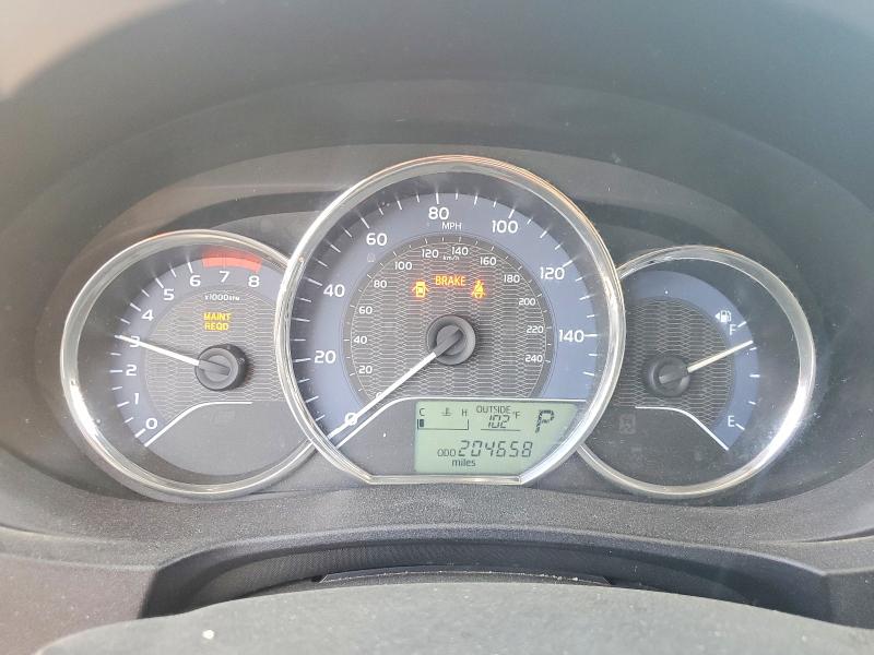 2014 Toyota Corolla VIN 5YFBURHE6EP123980 COPART salvage auction — FRONT END, CA - SALVAGE CERTIFICATE, sold $2,300 on 2026-07-23 (photo 9)