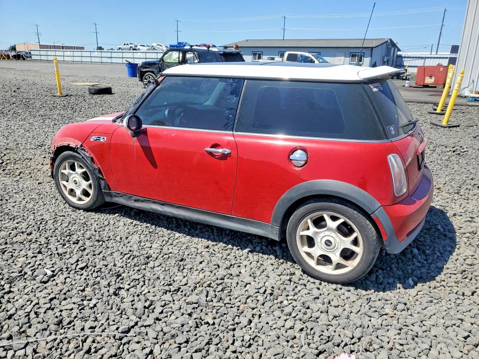 2003 Mini Cooper VIN WMWRE33473TD61866 COPART salvage auction — BURN, WA - BILL OF SALE, sold $80 on 2026-08-05 (photo 2)