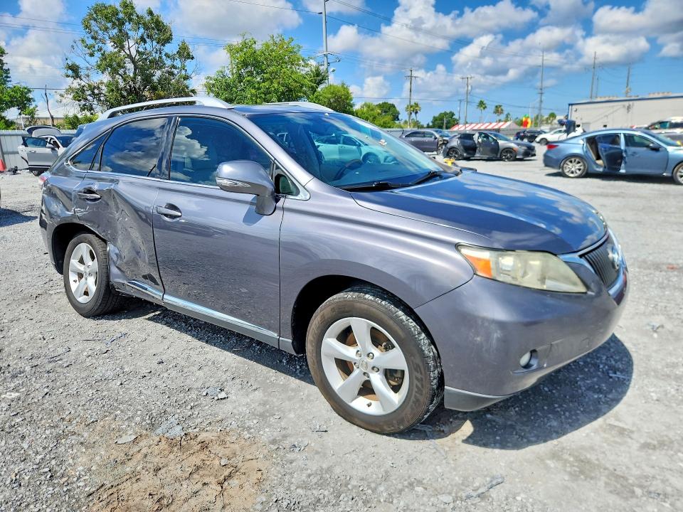 2012 Lexus Rx VIN 2T2ZK1BA5CC066109 COPART salvage auction — SIDE, Fl - Cert Of Title Slvg Rebuildable, sold $2,100 on 2026-07-28 (photo 4)