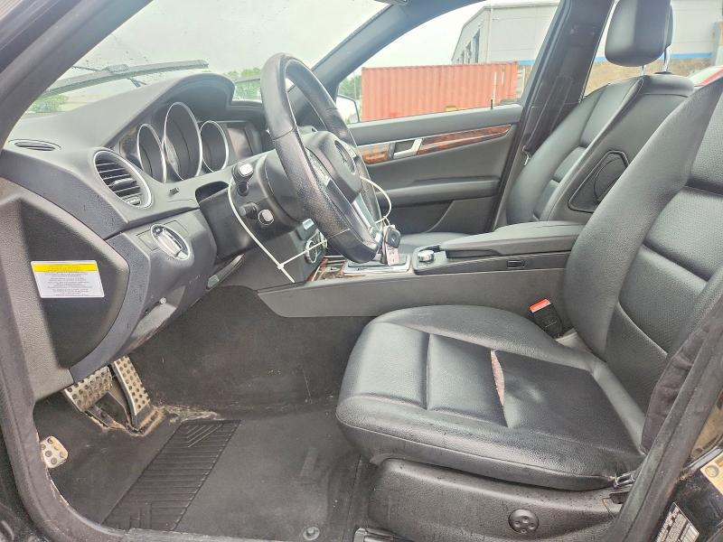 2013 Mercedes-benz C-klasse VIN WDDGF8AB8DR276753 COPART salvage auction — FRONT END, Ct - Cert Of Title-Salvage, sold $1,100 on 2026-07-28 (photo 7)