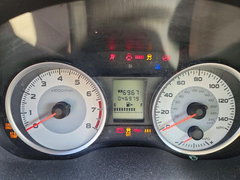 2012 Subaru Impreza VIN JF1GPAA66CH214912 COPART salvage auction — SIDE, Ut - Cert Of Title-Rebuilt/Restored, sold $250 on 2026-07-31 (photo 9)