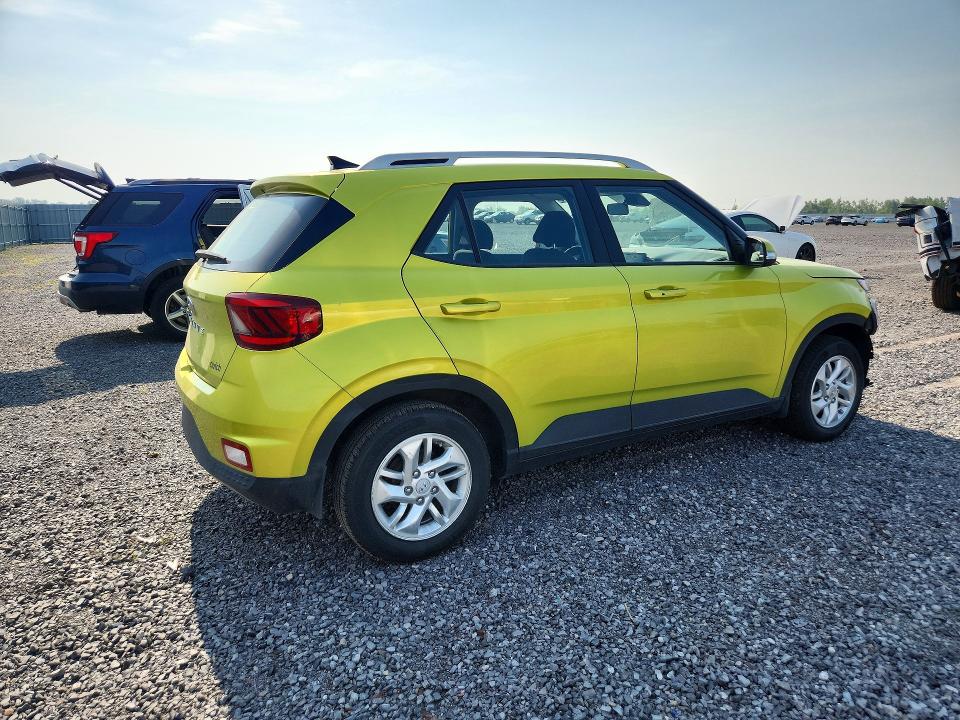 2020 Hyundai Venue VIN KMHRC8A35LU051010 COPART salvage auction — FRONT END, ON - PERMIT SALVAGE, sold $1,800 on 2026-07-21 (photo 3)