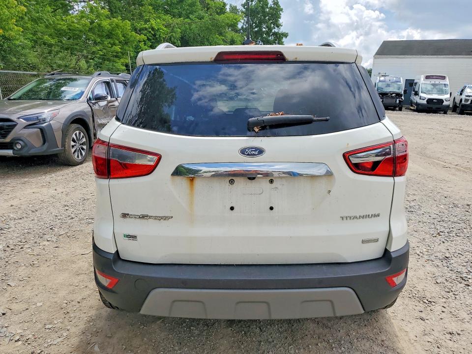2018 Ford Ecosport VIN MAJ3P1VE1JC212415 COPART salvage auction — MECHANICAL, Oh - Certificate Of Title, sold $425 on 2026-07-29 (photo 6)