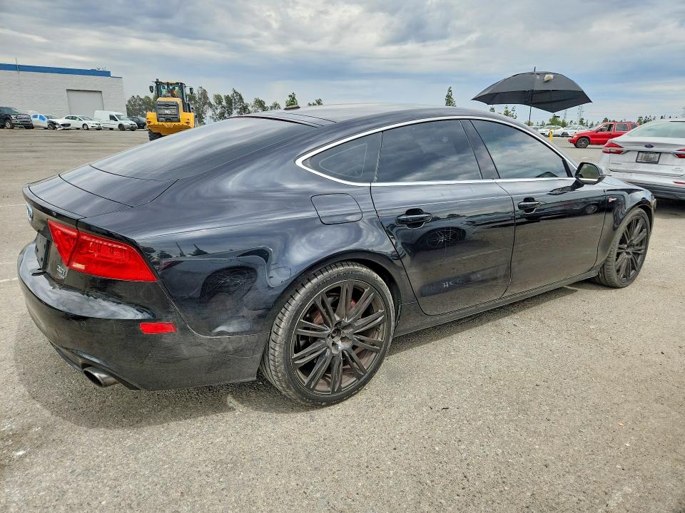 2012 Audi A7 VIN WAUSGAFC5CN002164 COPART salvage auction — FRONT END, Ca - App For Dup Clean Or Ac, sold $700 on 2026-07-25 (photo 3)
