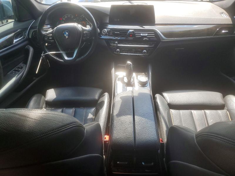 2017 BMW 5er VIN WBAJA7C3XHG906821 COPART salvage auction — SIDE, Salvage Title, sold $5,600 on 2026-07-28 (photo 8)