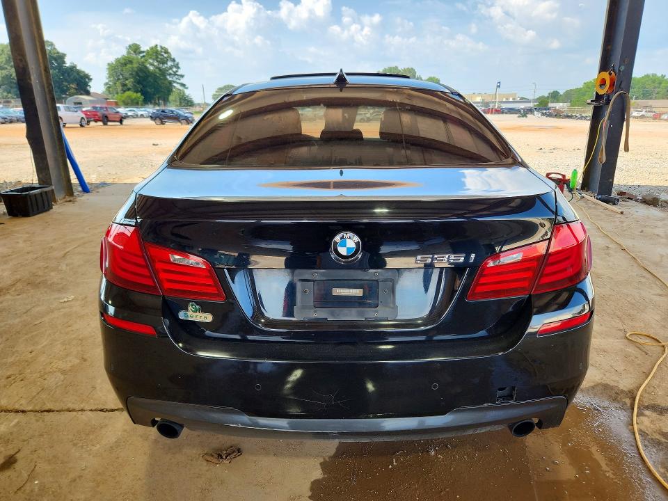 2013 BMW 5er VIN WBAFR7C56DC821590 COPART salvage auction — FRONT END, AL - CERTIFICATE OF TITLE, sold $3,750 on 2026-07-22 (photo 6)