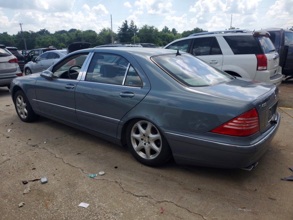 2004 Mercedes-benz S-klasse VIN WDBNG83J24A405103 COPART salvage auction — SIDE, KY - CERT OF TITLE-SALVAGE, sold $275 on 2026-07-22 (photo 2)