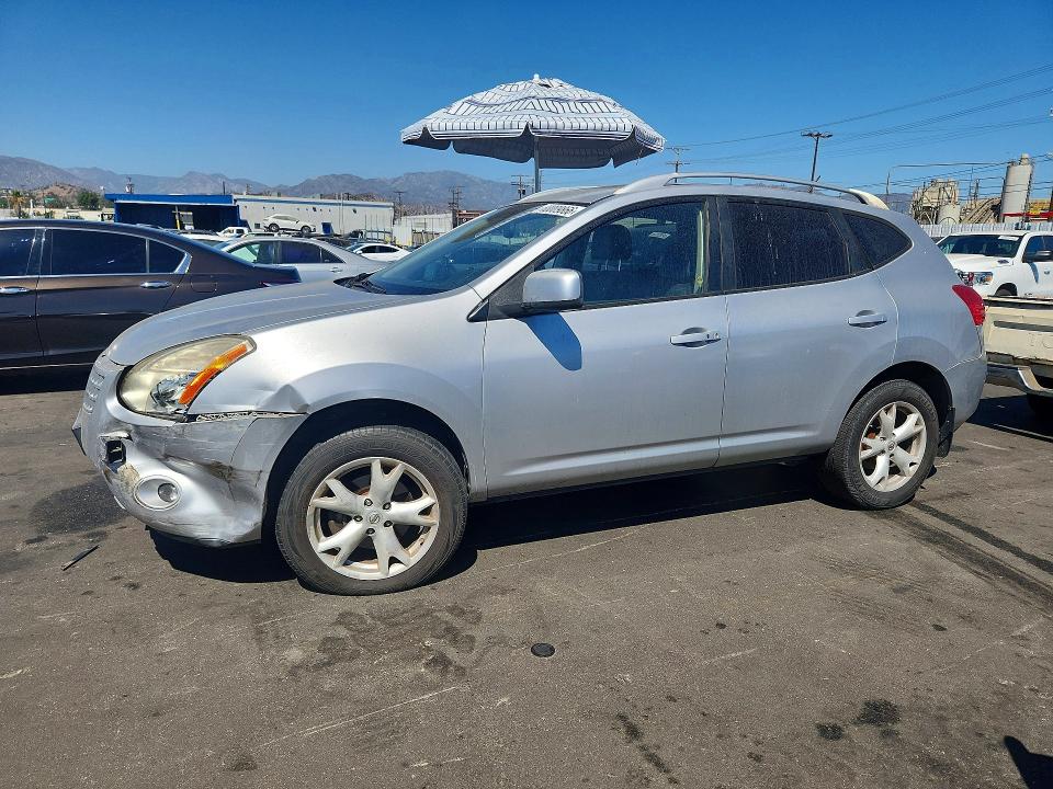 2008 Nissan Rogue VIN JN8AS58V28W400473 COPART salvage auction — FRONT END, Ca - Salvage Certificate, sold $725 on 2026-07-13 (photo 1)