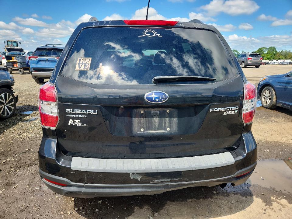 2014 Subaru Forester VIN JF2SJAEC4EH537446 COPART salvage auction — FRONT END, Pa - Certificate Of Salvage, sold $400 on 2026-07-31 (photo 6)