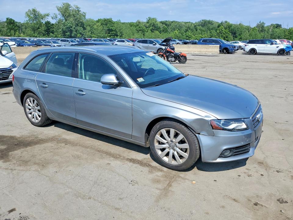 2009 Audi A4 VIN WAUGF78K49A209287 COPART salvage auction — FRONT END, NY - MV-907A SALVAGE CERTIFICATE, sold $450 on 2026-07-16 (photo 4)
