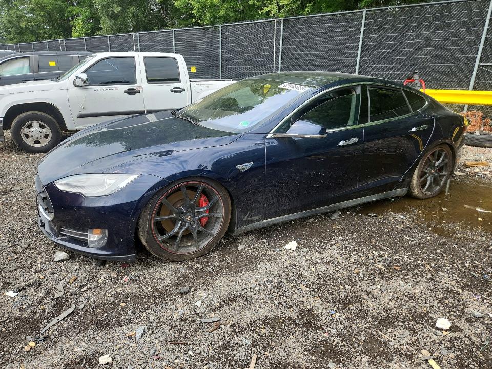 2014 Tesla Model s VIN 5YJSA1H2XEFP64187 COPART salvage auction — MECHANICAL, MD - CERTIFICATE OF TITLE, sold $3,250 on 2026-07-31 (photo 1)