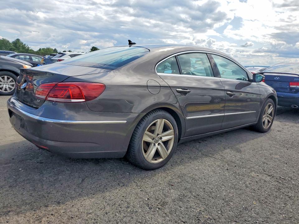 2014 Volkswagen Passat cc VIN WVWBP7AN5EE533401 COPART salvage auction — FRONT END, Pa - Certificate Of Salvage, sold $950 on 2026-08-14 (photo 3)