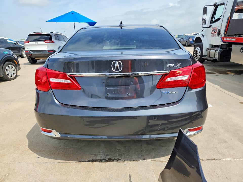 2017 Acura RLX VIN JH4KC2F92HC000124 COPART salvage auction — FRONT END, Salvage Title, sold $3,050 on 2026-07-23 (photo 6)