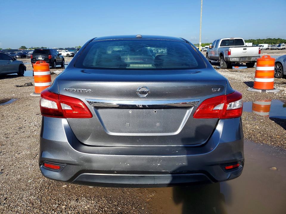 2017 Nissan Sentra VIN 3N1AB7AP8HY357708 COPART salvage auction — FRONT END, TX - CERTIFICATE OF TITLE, sold $375 on 2026-08-03 (photo 6)