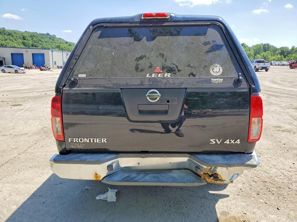 2011 Nissan Frontier VIN 1N6AD0CW7BC452017 COPART salvage auction — REAR END, PA - CERTIFICATE OF SALVAGE, sold $1,450 on 2026-07-09 (photo 6)