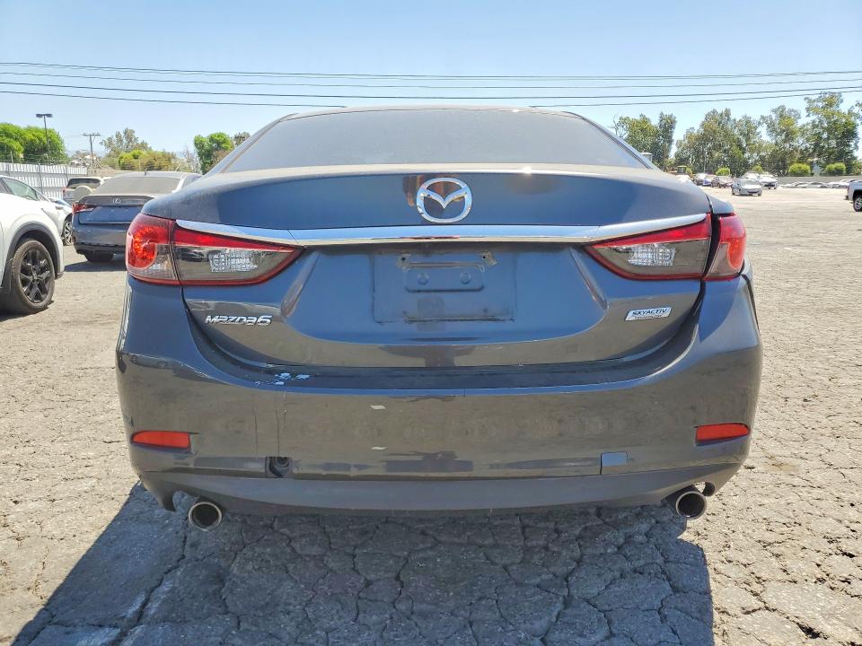 2017 Mazda 6 VIN JM1GL1U51H1131266 COPART salvage auction — FRONT END, Ca - Salvage Certificate, sold $1,600 on 2026-07-20 (photo 6)