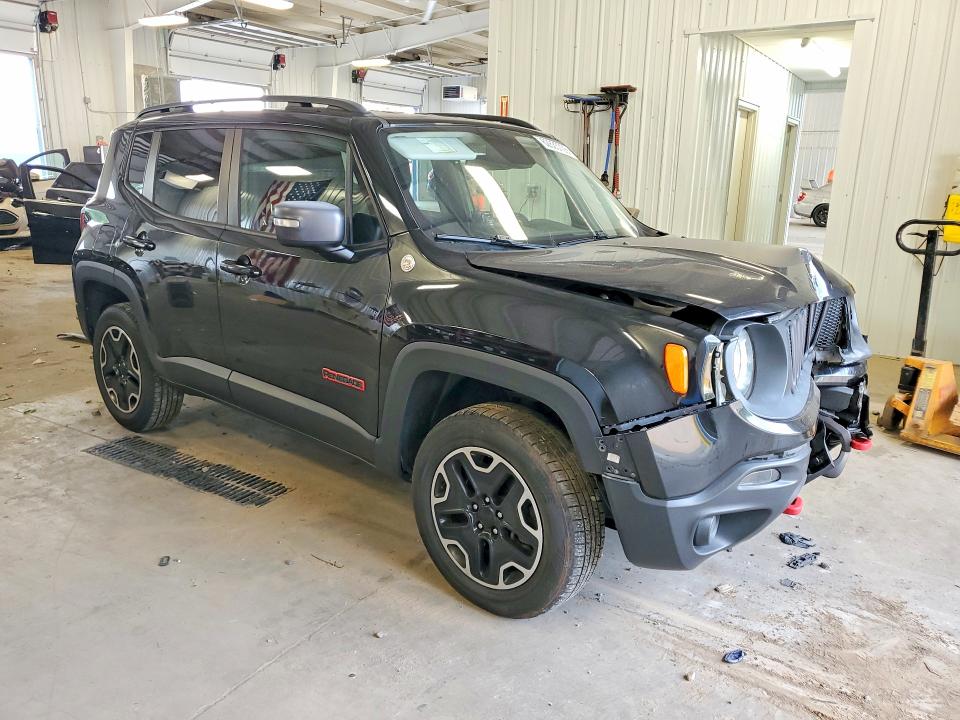2016 Jeep Renegade VIN ZACCJBCT0GPD32892 COPART salvage auction — FRONT END, Mn - Cert Of Title-Salvage, sold $525 on 2026-08-04 (photo 4)
