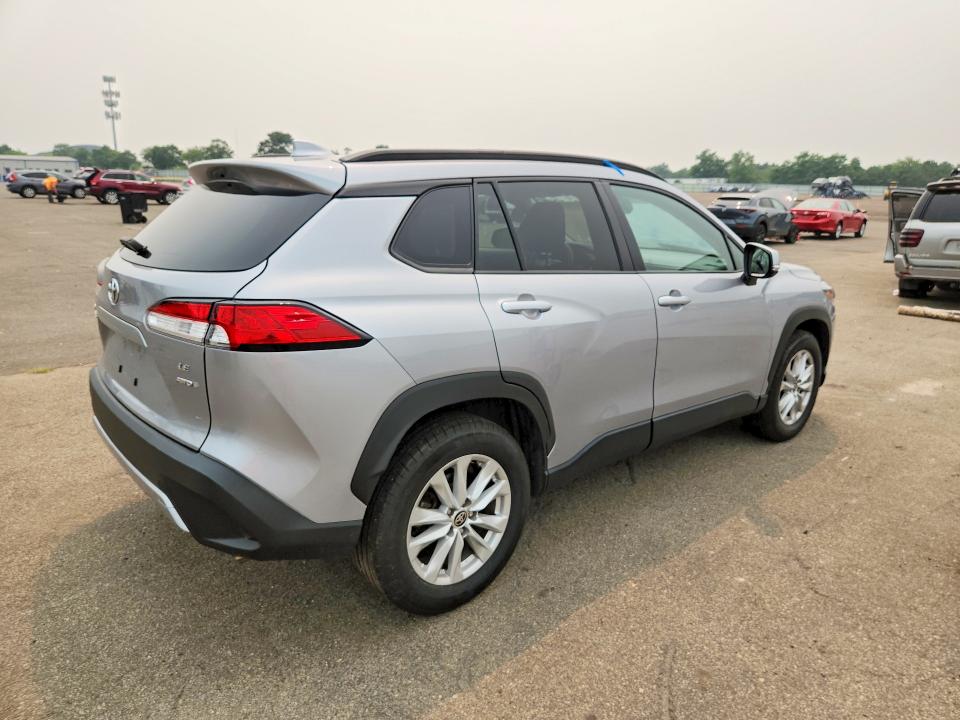 2024 Toyota Corolla cross VIN 7MUBAABG6RV097906 COPART salvage auction — ROOF, Ny - Mv-907A Salvage Certificate, sold $7,300 on 2026-07-20 (photo 3)